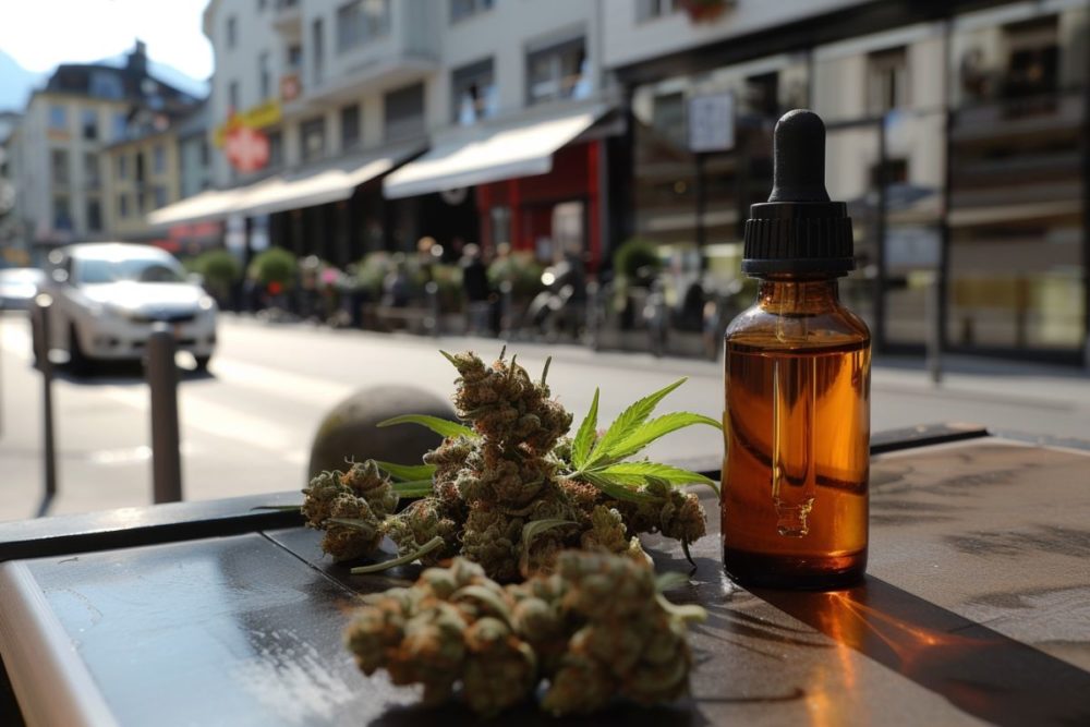huile et fleurs de cbd