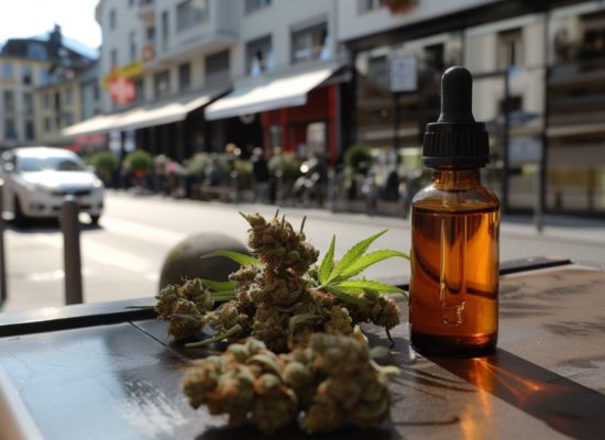 huile et fleurs de cbd