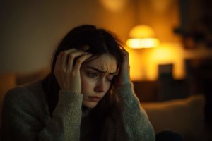 Fille frustrée